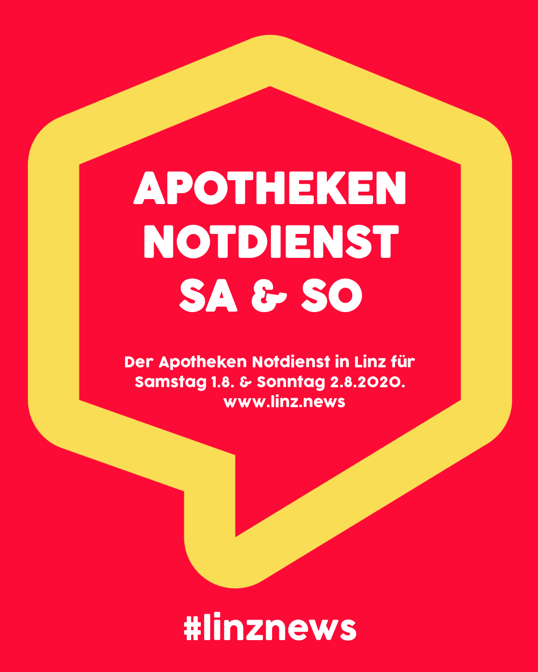 Apotheken Notdienst Linz 1. & 2. August Linz.news