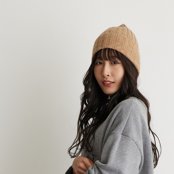 エディ カシミア混ニットキャップ/edih.cashmere knitcap / メンズ・レディース帽子通販【LIONDO 本店】