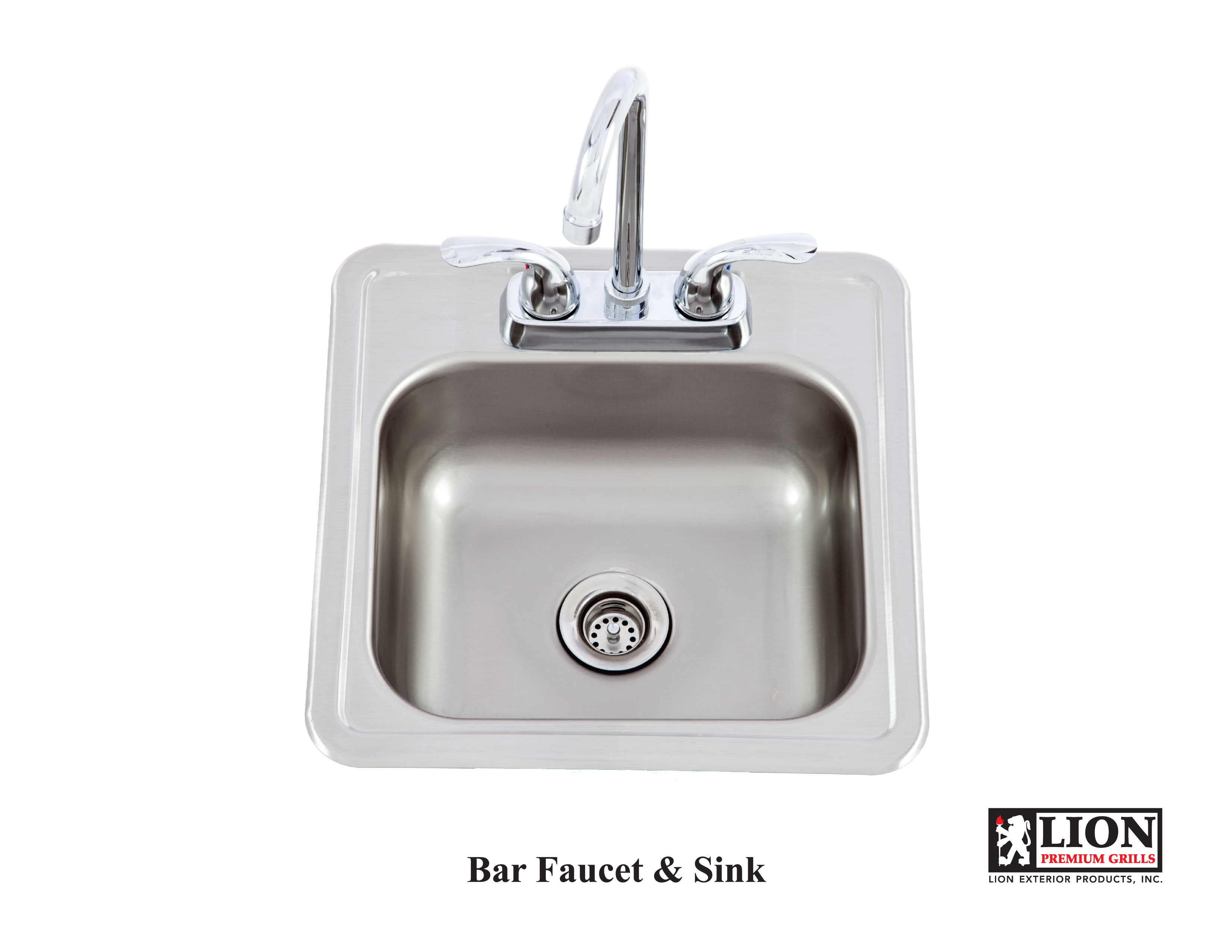 Bar Faucet and Sink Lion Premium Grills
