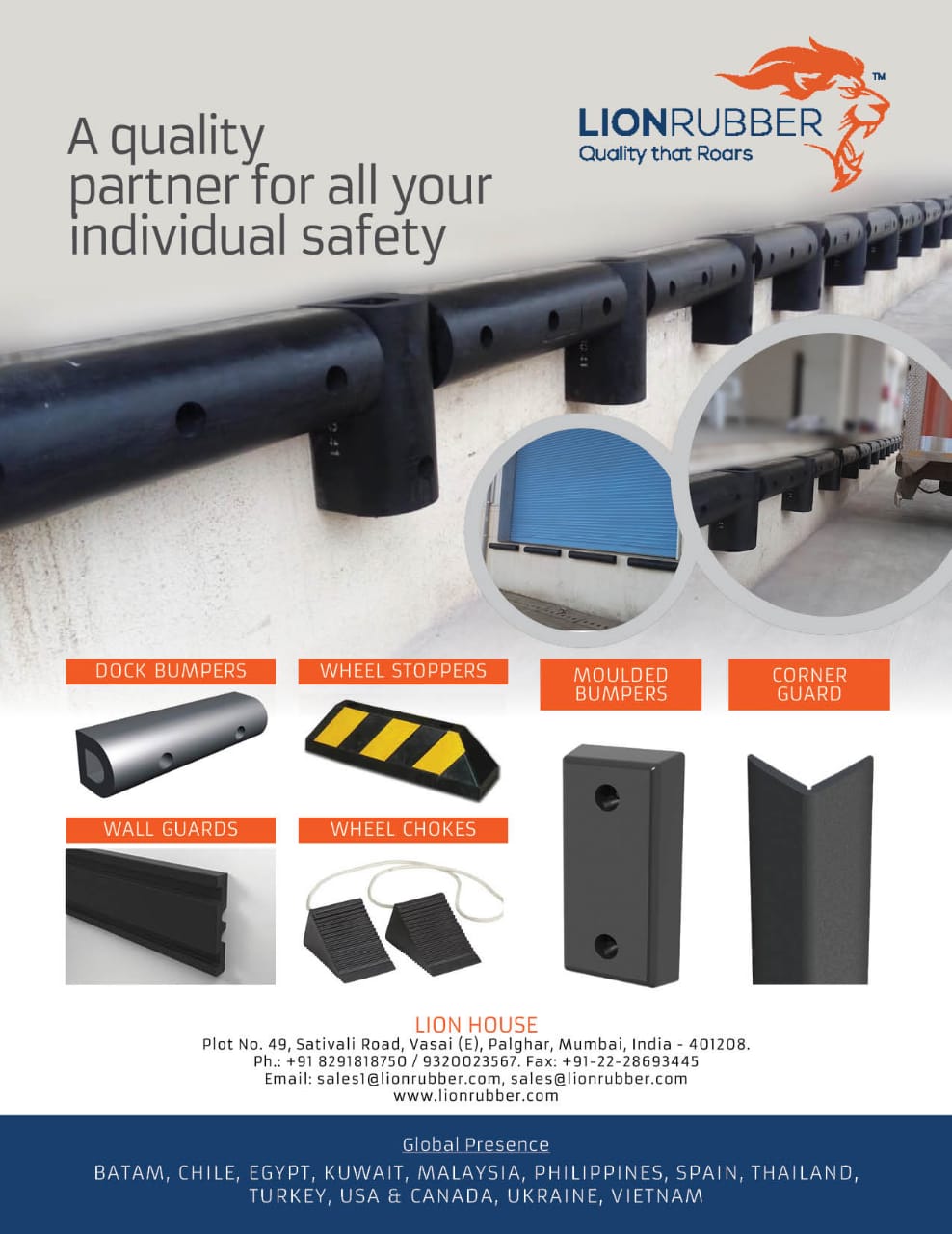 Safety Products Lion Rubber