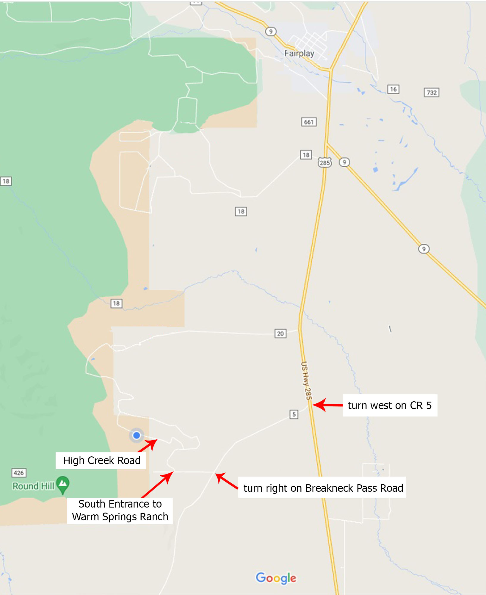 Getting There The Lion's Den