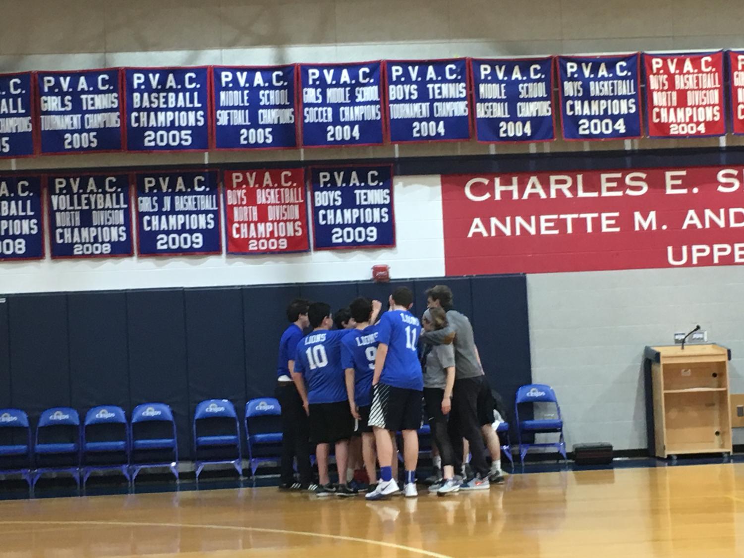 Lions fall to Cougars in first volleyball game of the season The Lion's Tale