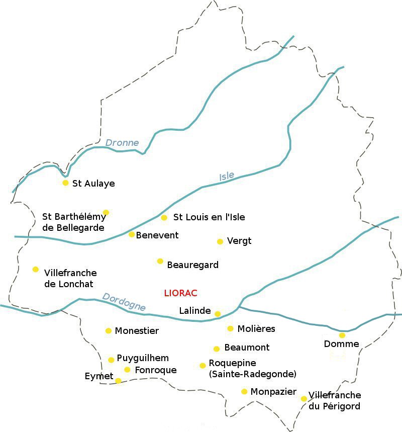 La communauté de communes des BASTIDES DORDOGNEPERIGORD
