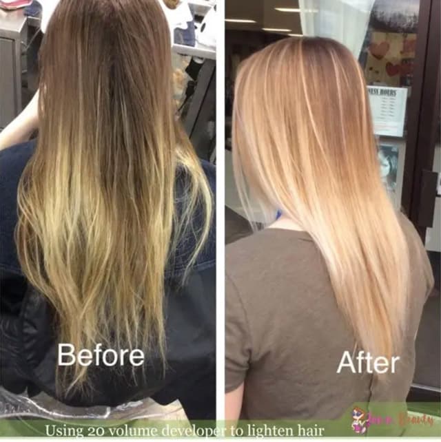 20 and 30 volume developer to lighten hair Which one for you?