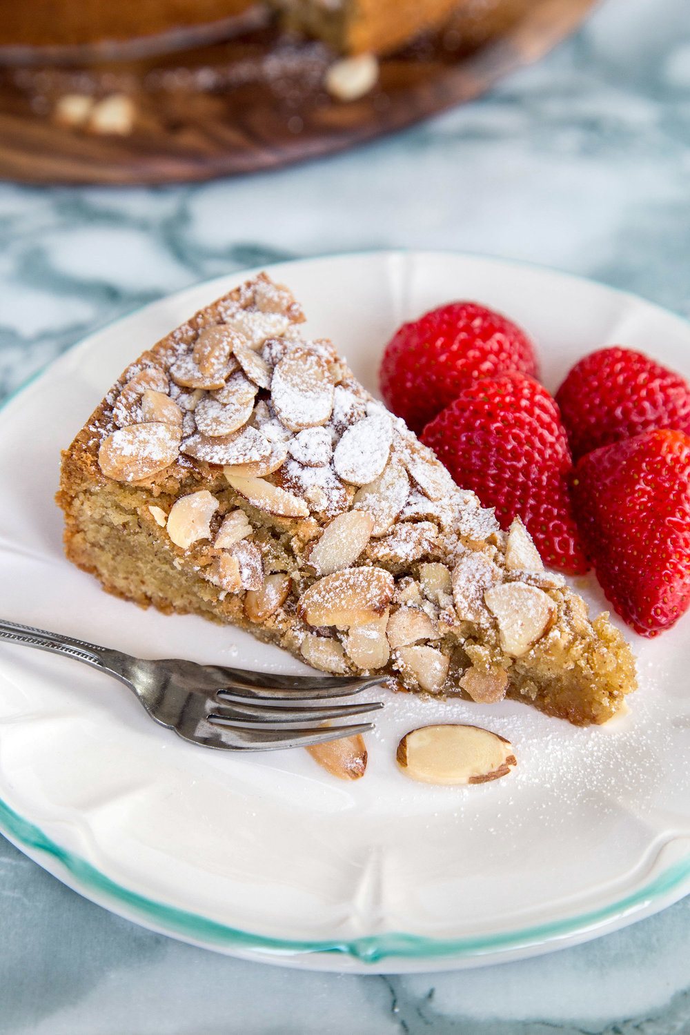 Italian Almond Cake Dessert LipSmacking Food