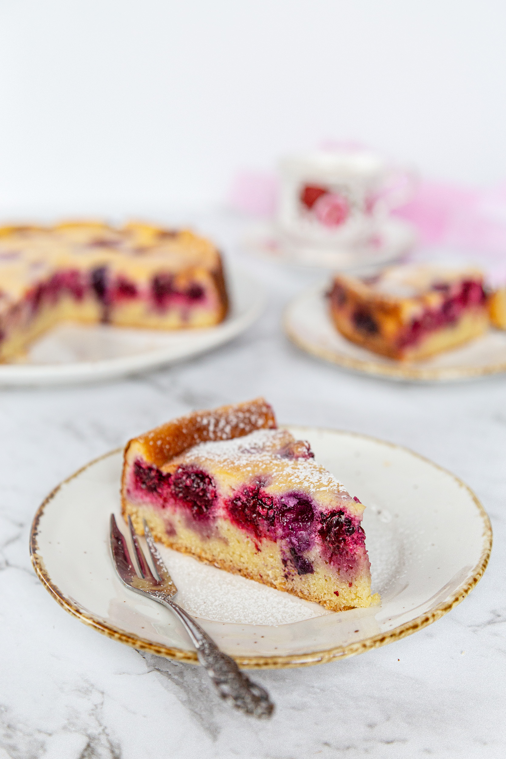 Mixed Berry Cream Cheese Cake Recipes LipSmacking Food