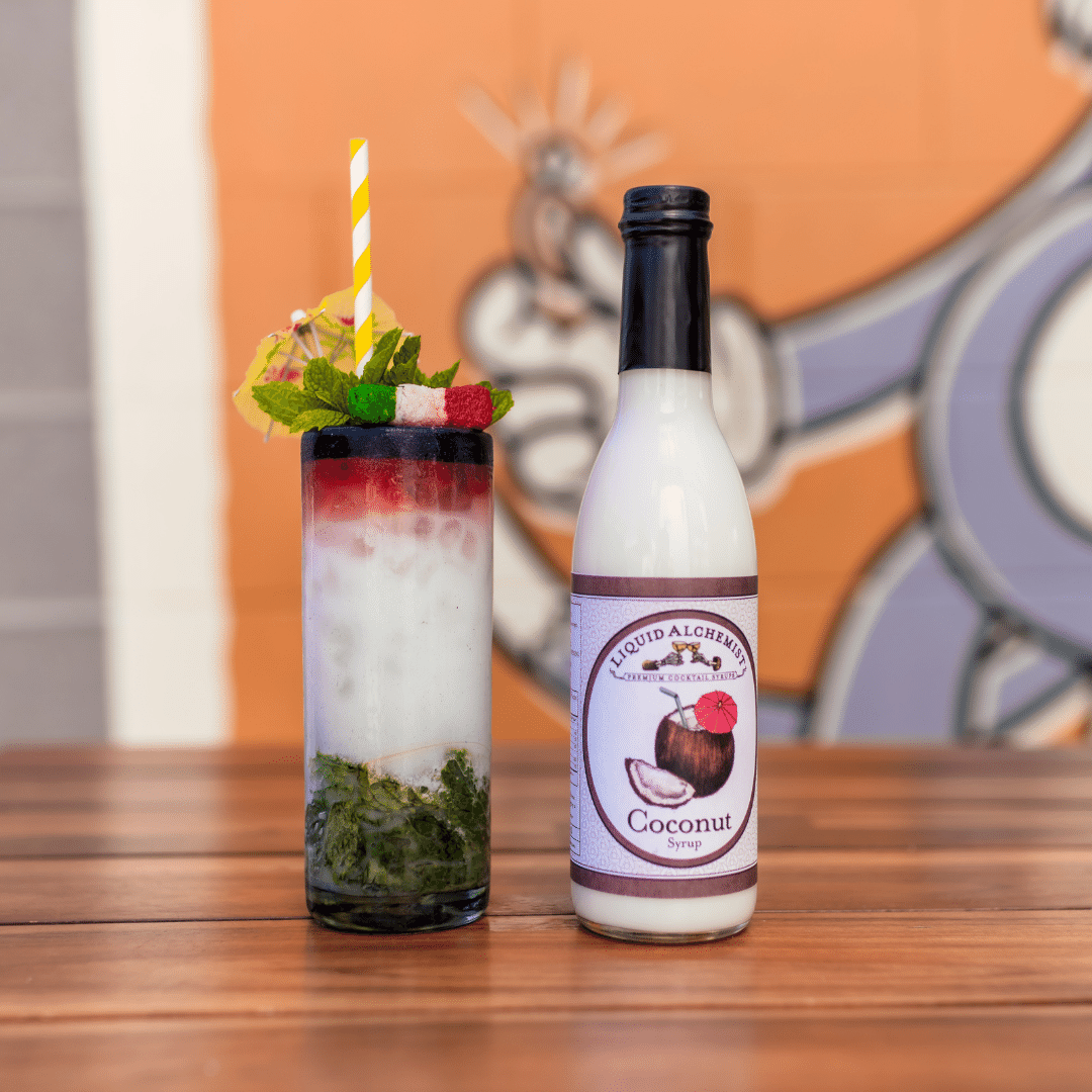 Coconut Cocktail Syrup Liquid Alchemist