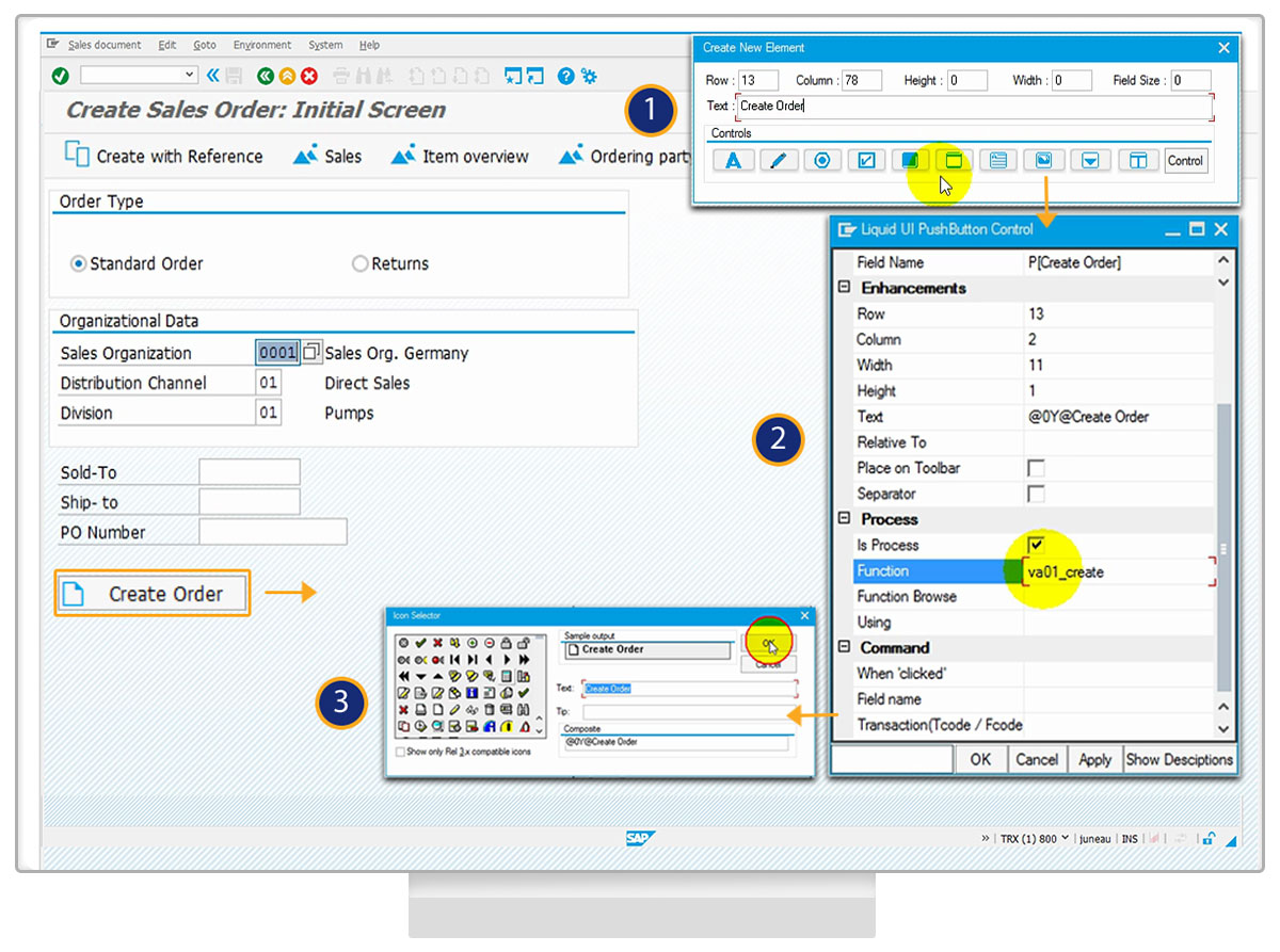 Liquid UI Liquid UI Developer Toolkit Customization Within SAP GUI
