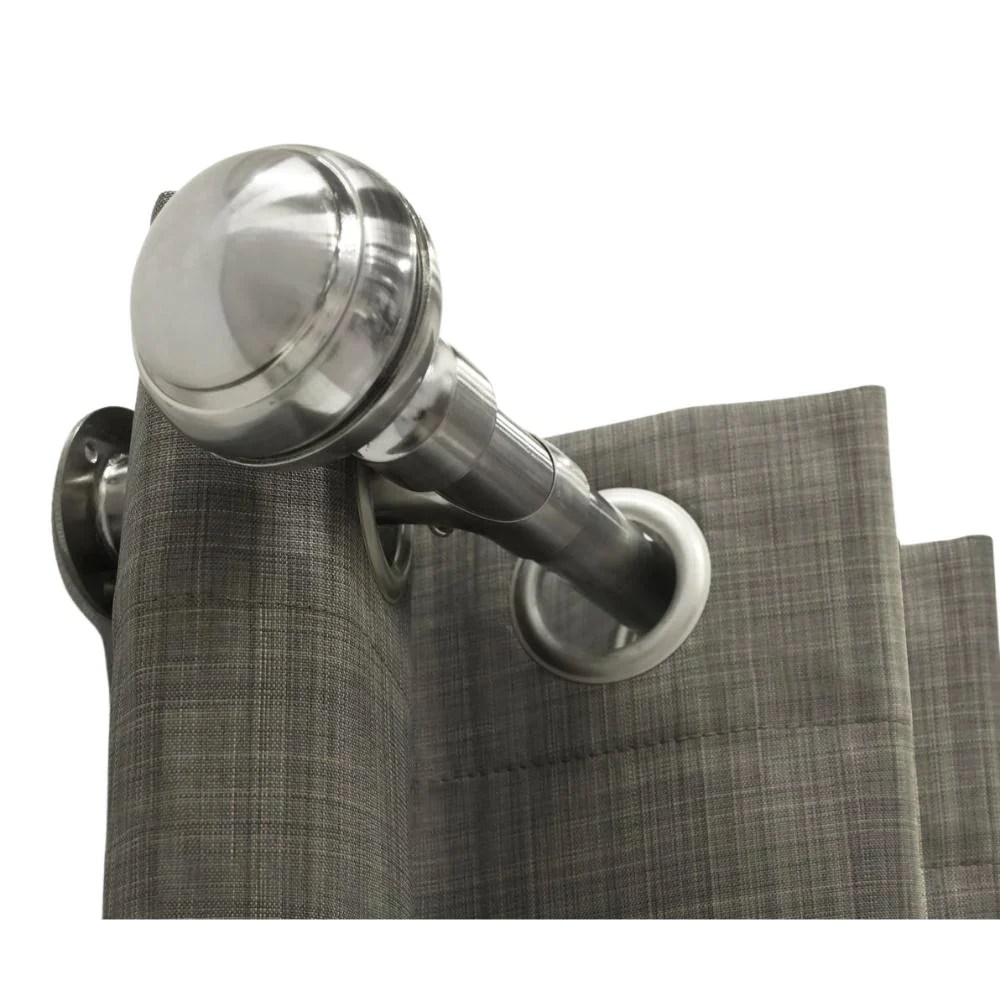 COUTURE BY COMMONWEALTH ThermaPlus Decorative Blackout Curtain Rod