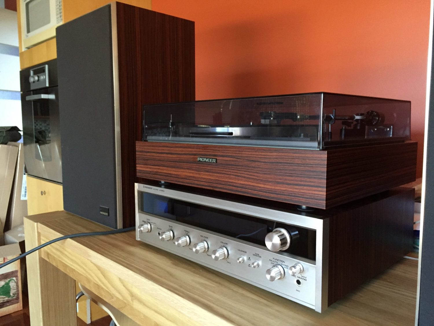Chaîne Hi-Fi Pioneer Vintage Années 1980 Modèle XDP-300R - Occasion, Bon état, Fonctionnel