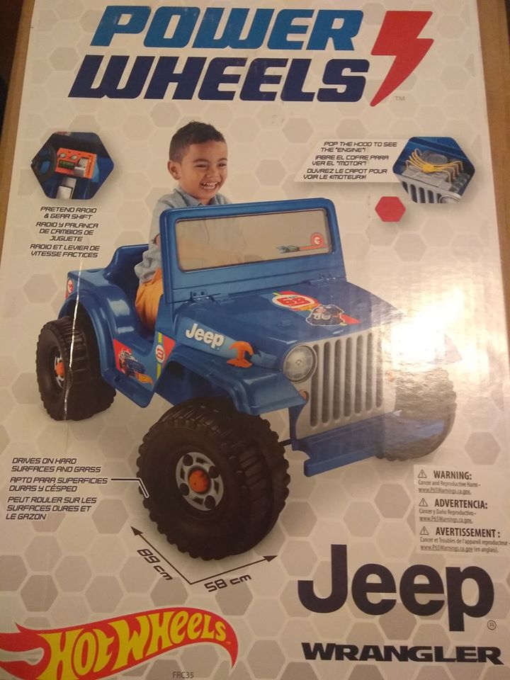 carro electrico para niño walmart