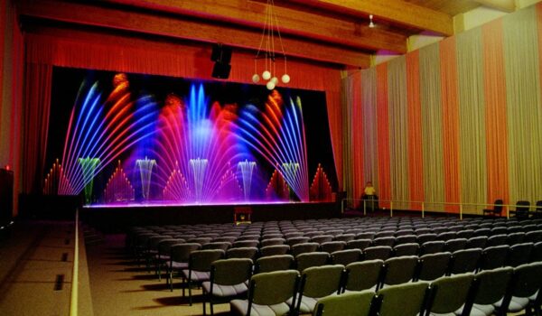 Indoor Musical Water Fountain Show Liquid Fireworks
