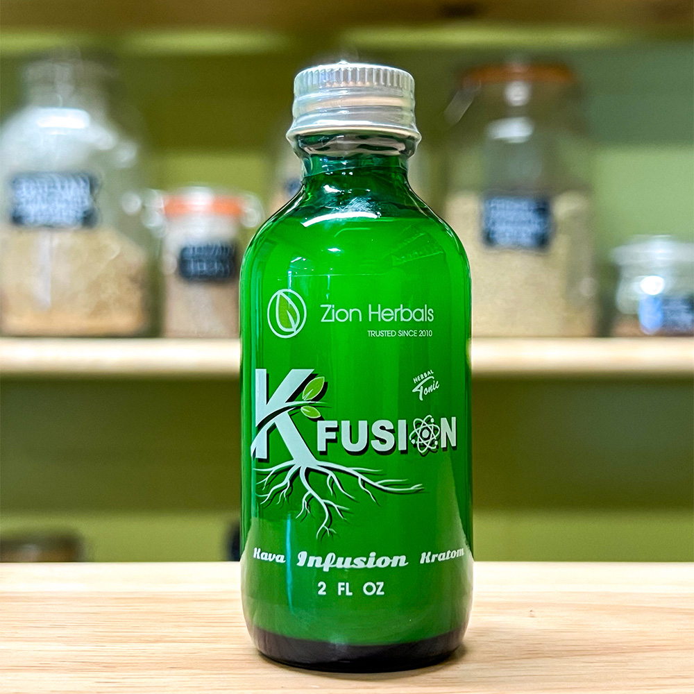 Zion Herbals KFusion Shot Kratom Kava Blend