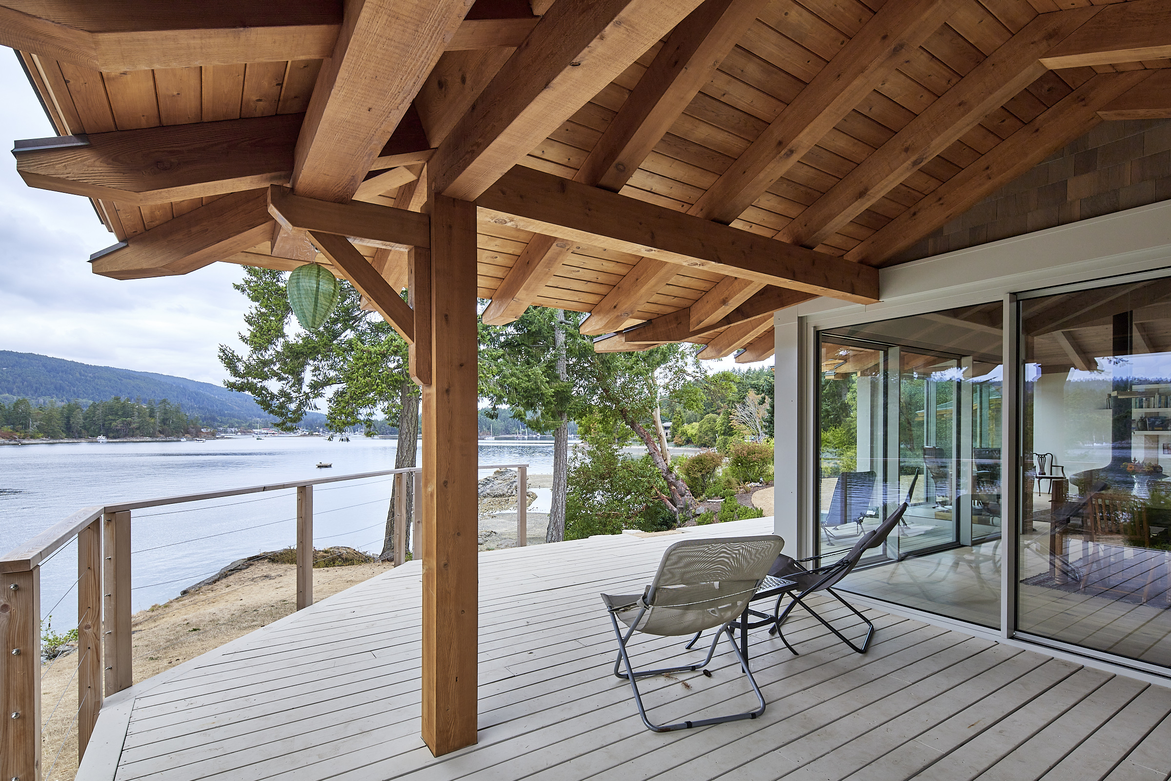 Waterfront Custom Home Salt Spring Island Real Estate