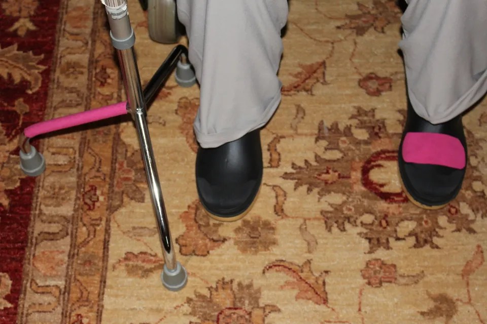 Walking aids used in stroke and head injury treatment