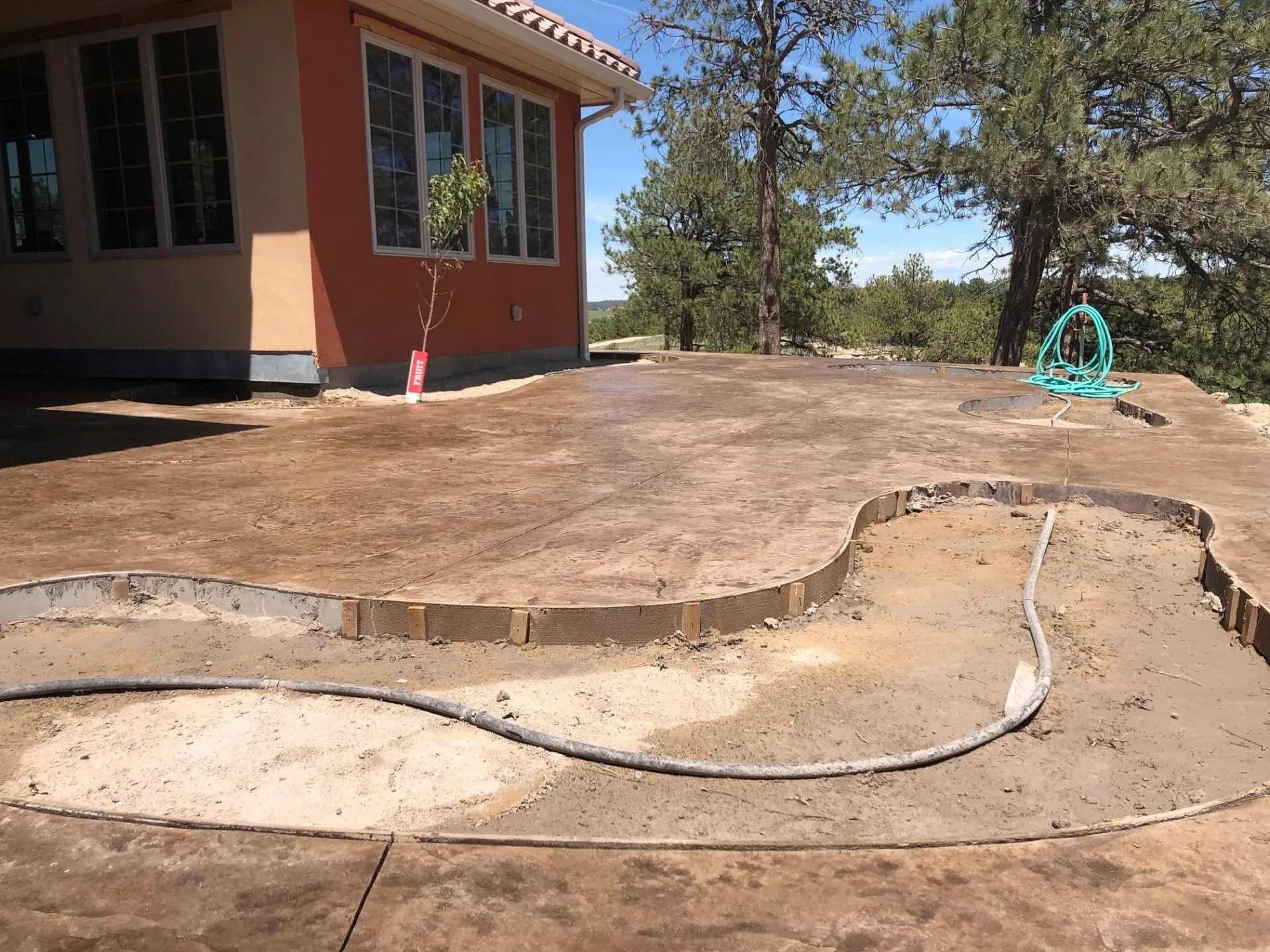 Stamped Concrete Slip Resistant Surface Arvada, CO