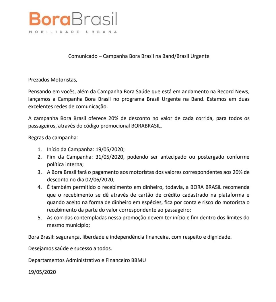 Bora Brasil Mobilidade