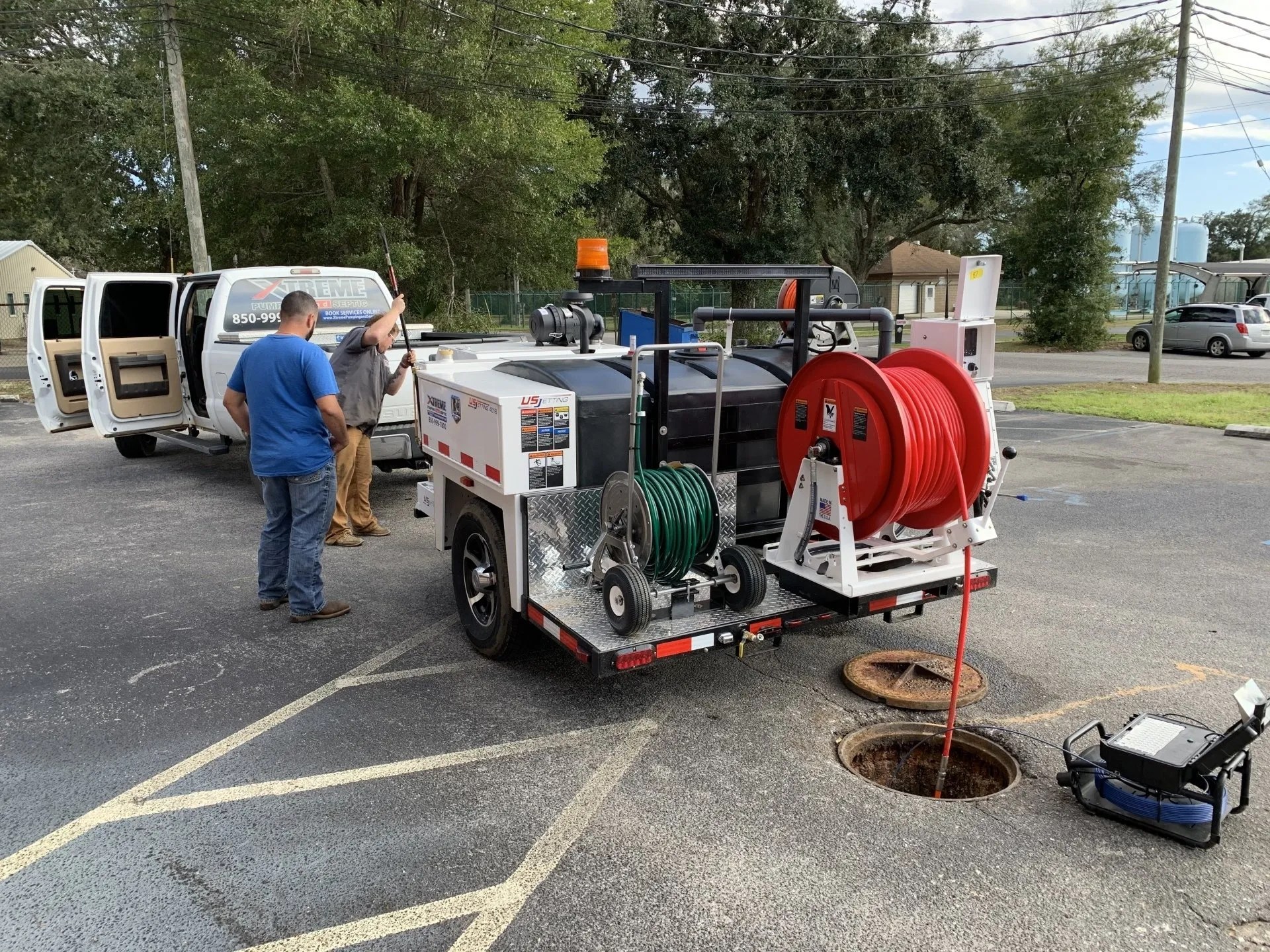 Storm Drain Jetting Pensacola, Milton & Navarre, FL Xtreme Pumping