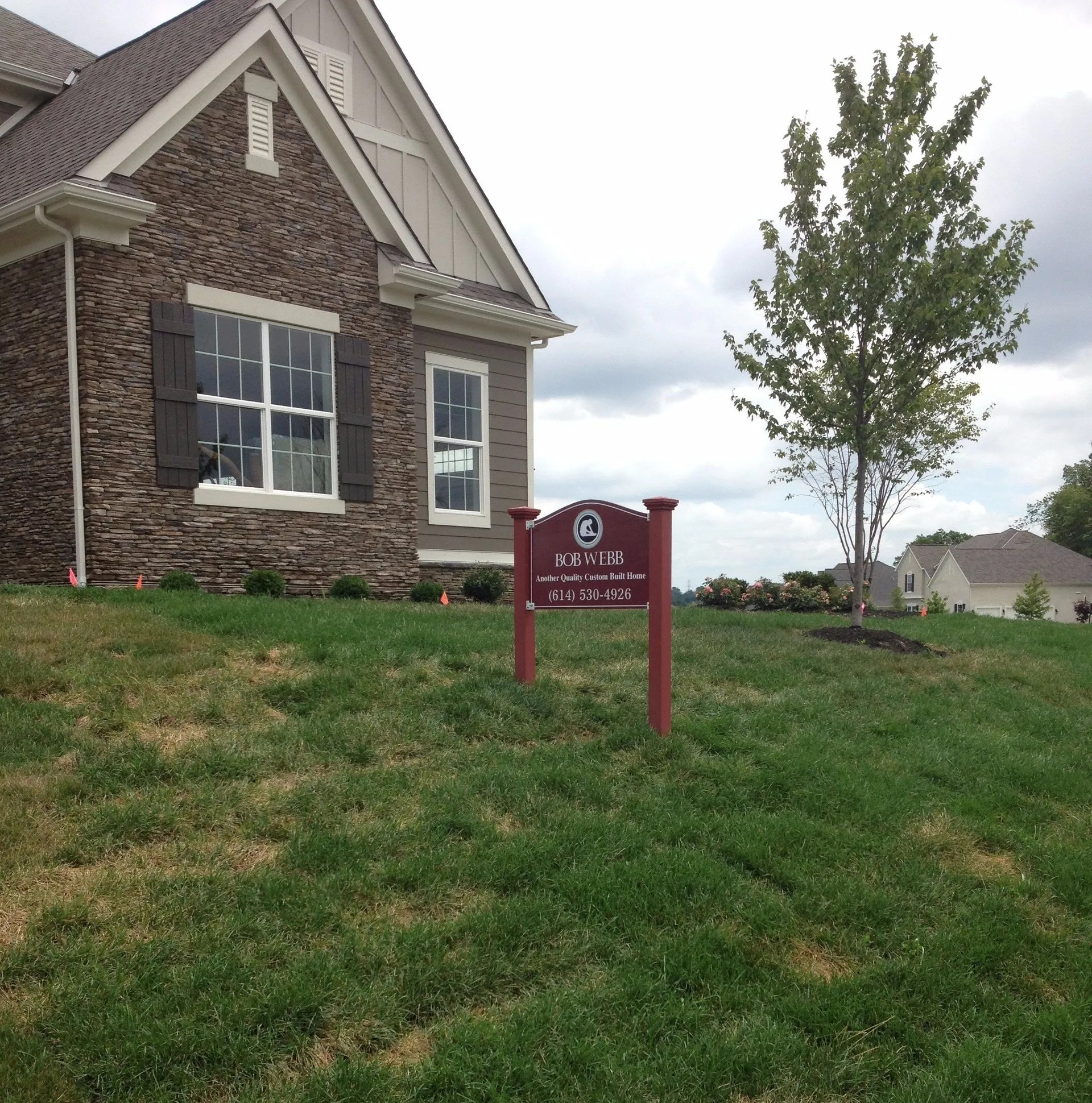 Home Builder Custom Signs in Columbus OH SignAffects