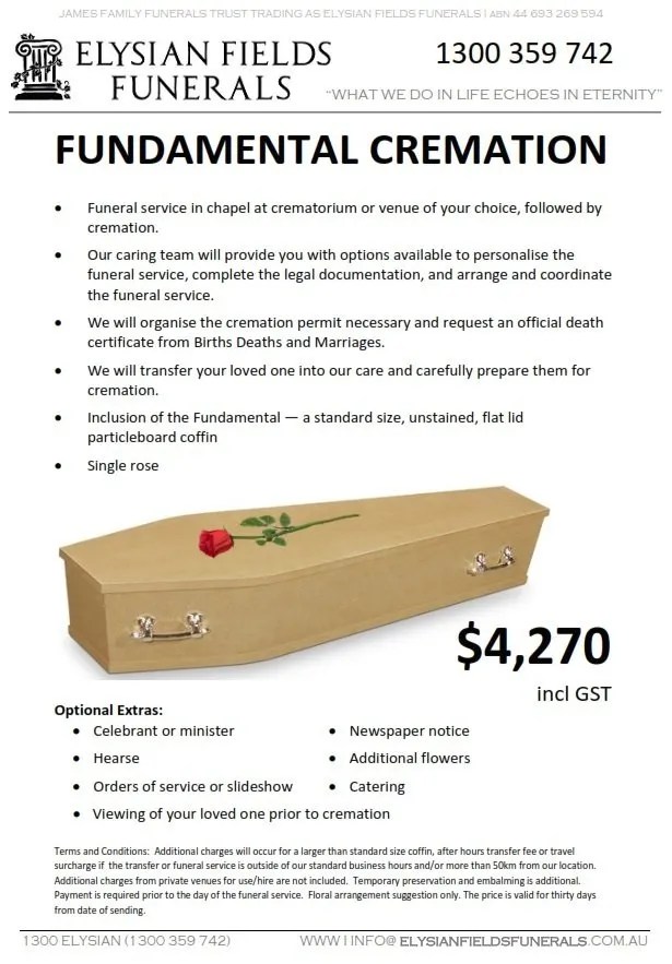 Funeral Home in Brisbane Elysian Fields Funerals