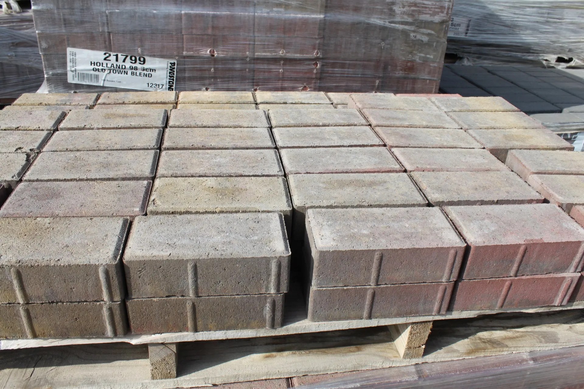 Pavestone Holland 6cm Old Town Blend Pavers