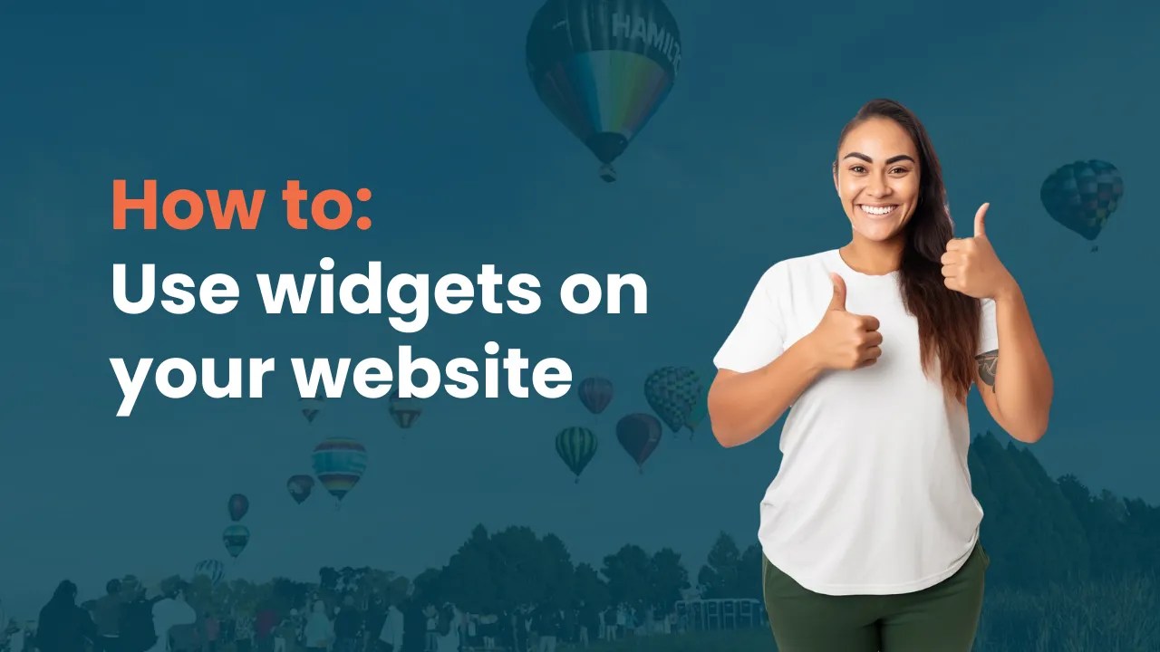 How To Guide Using Widgets