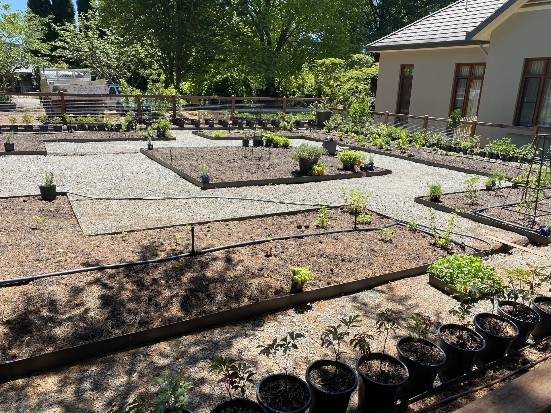 Soft and Hard Residential Landscaping Designs Bowral