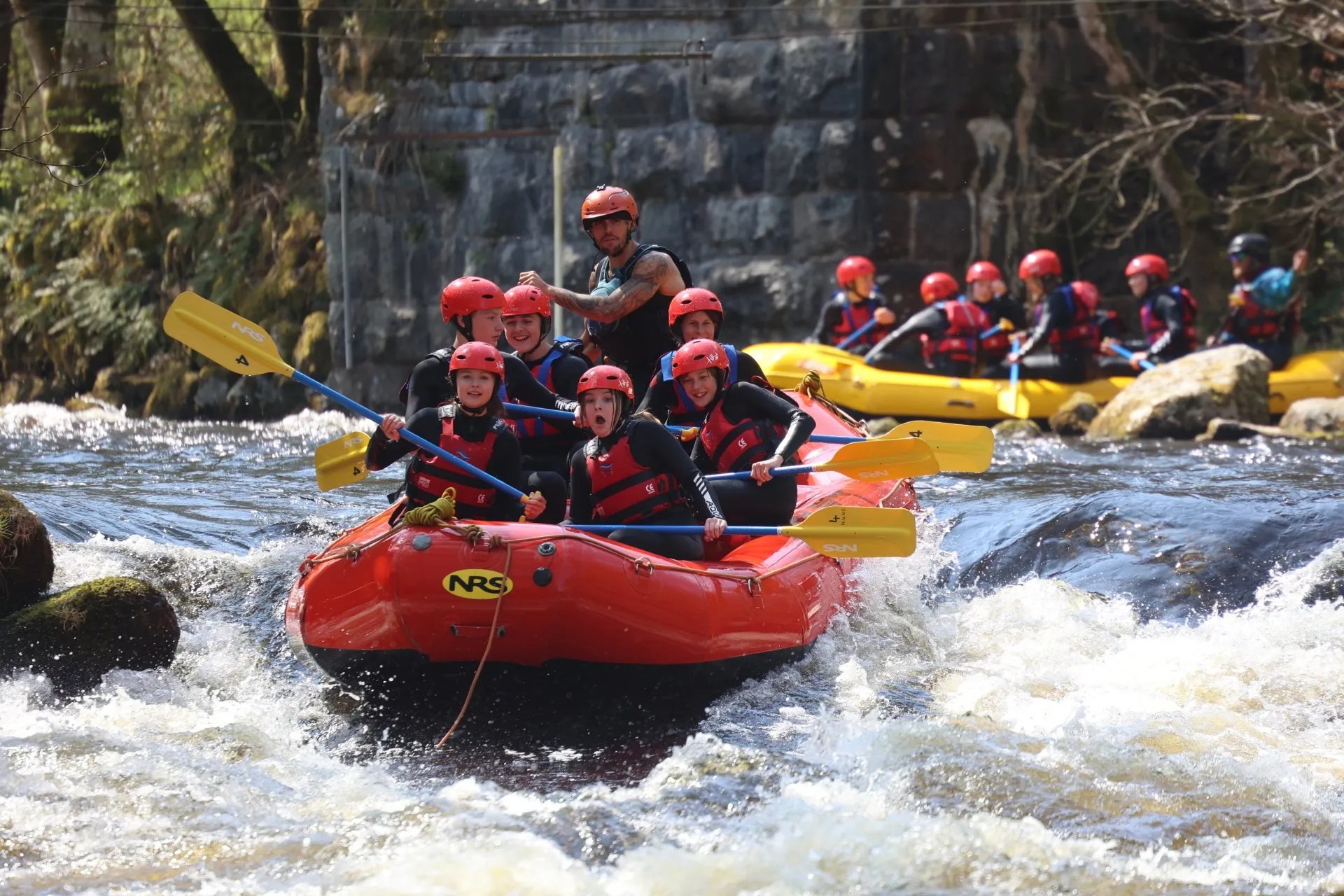 The Ultimate Session White Water Rafting in Snowdonia Wales