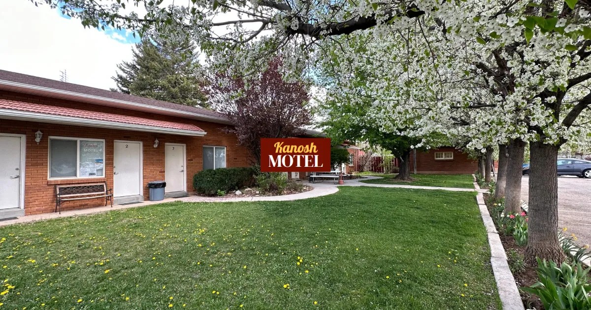 to the Kanosh Motel