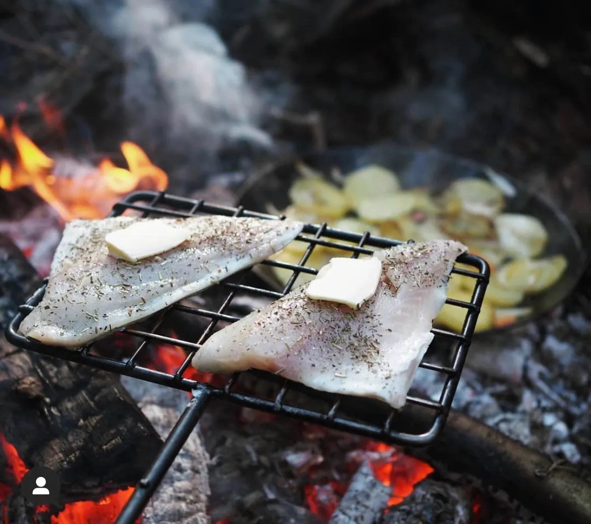 Open fire cooking equipment by TJM Metalworks Worldwide Shipping