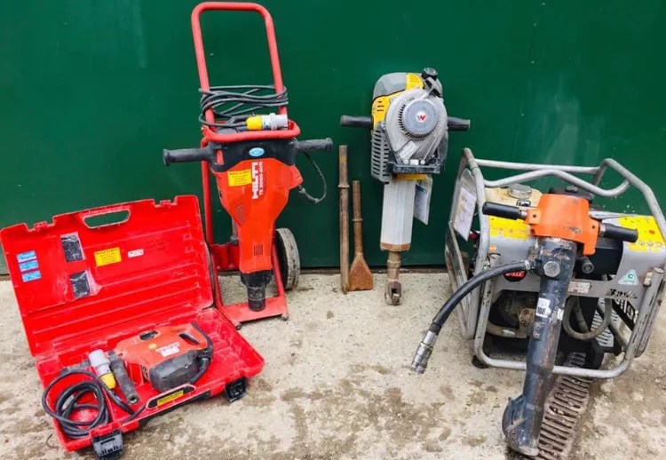 Tool Hire from A&M Lloyd Plant Hire Gwynedd, Aberystwyth