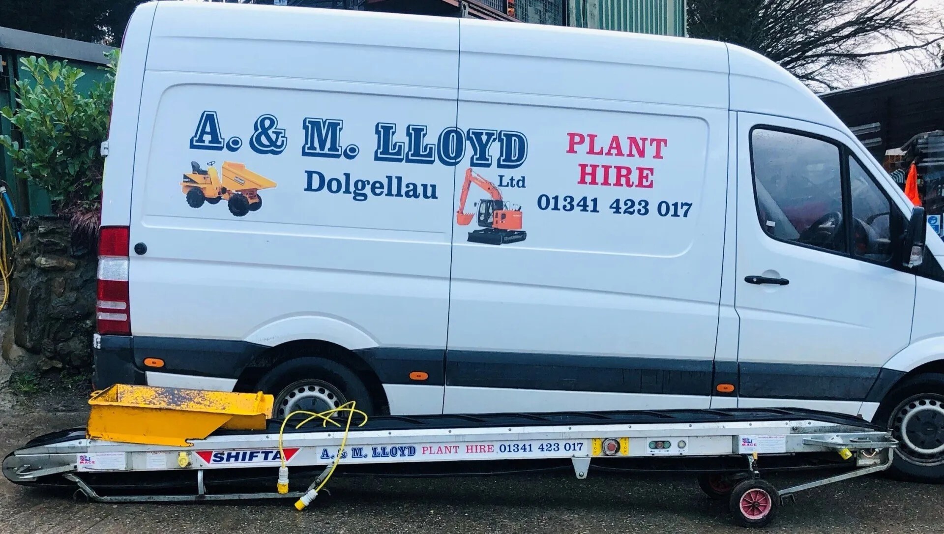 Tool Hire from A&M Lloyd Plant Hire Gwynedd, Aberystwyth