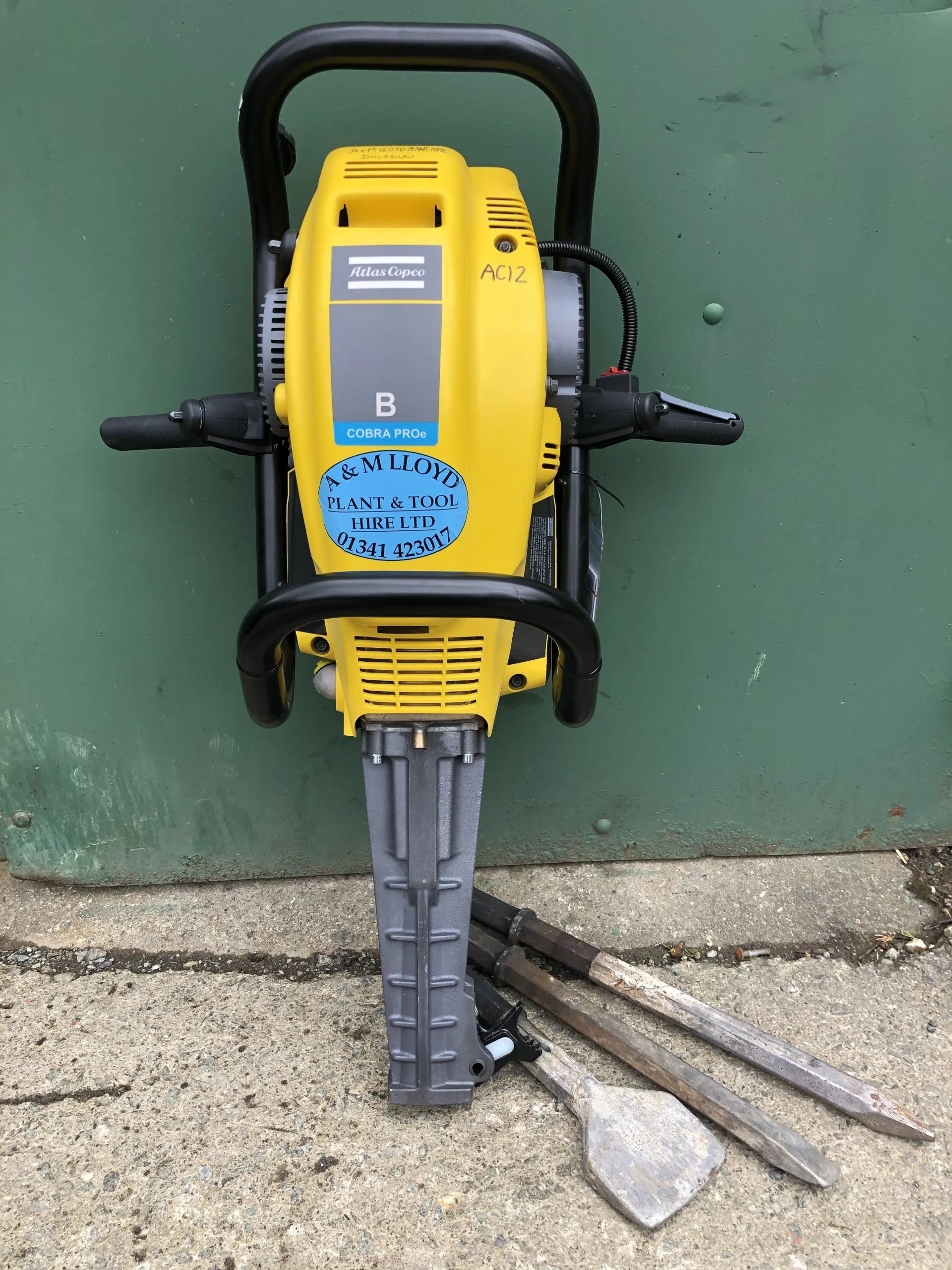 Tool Hire from A&M Lloyd Plant Hire Gwynedd, Aberystwyth