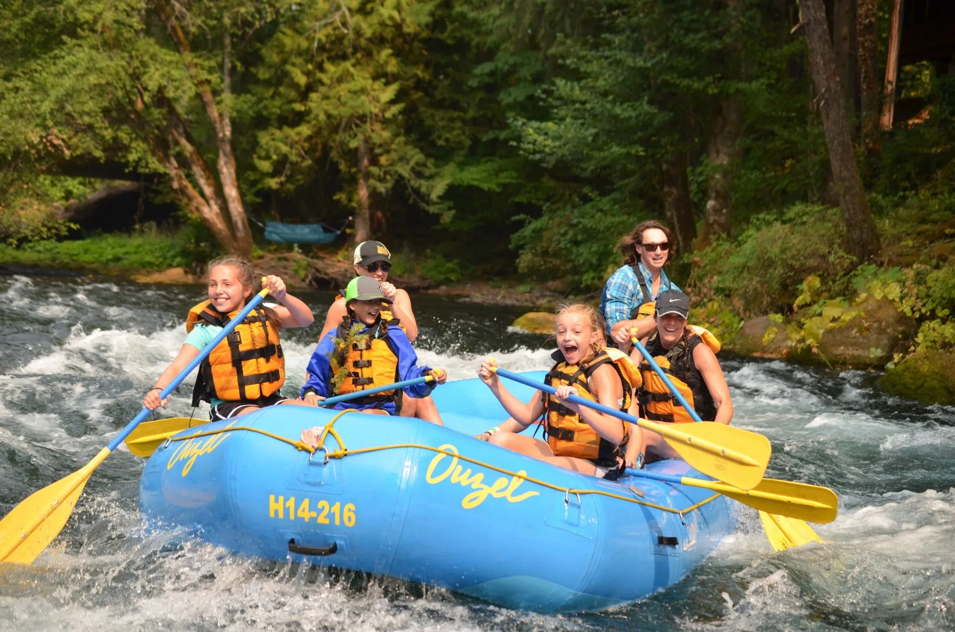 Ouzel Outfitters White Water Rafting Oregon