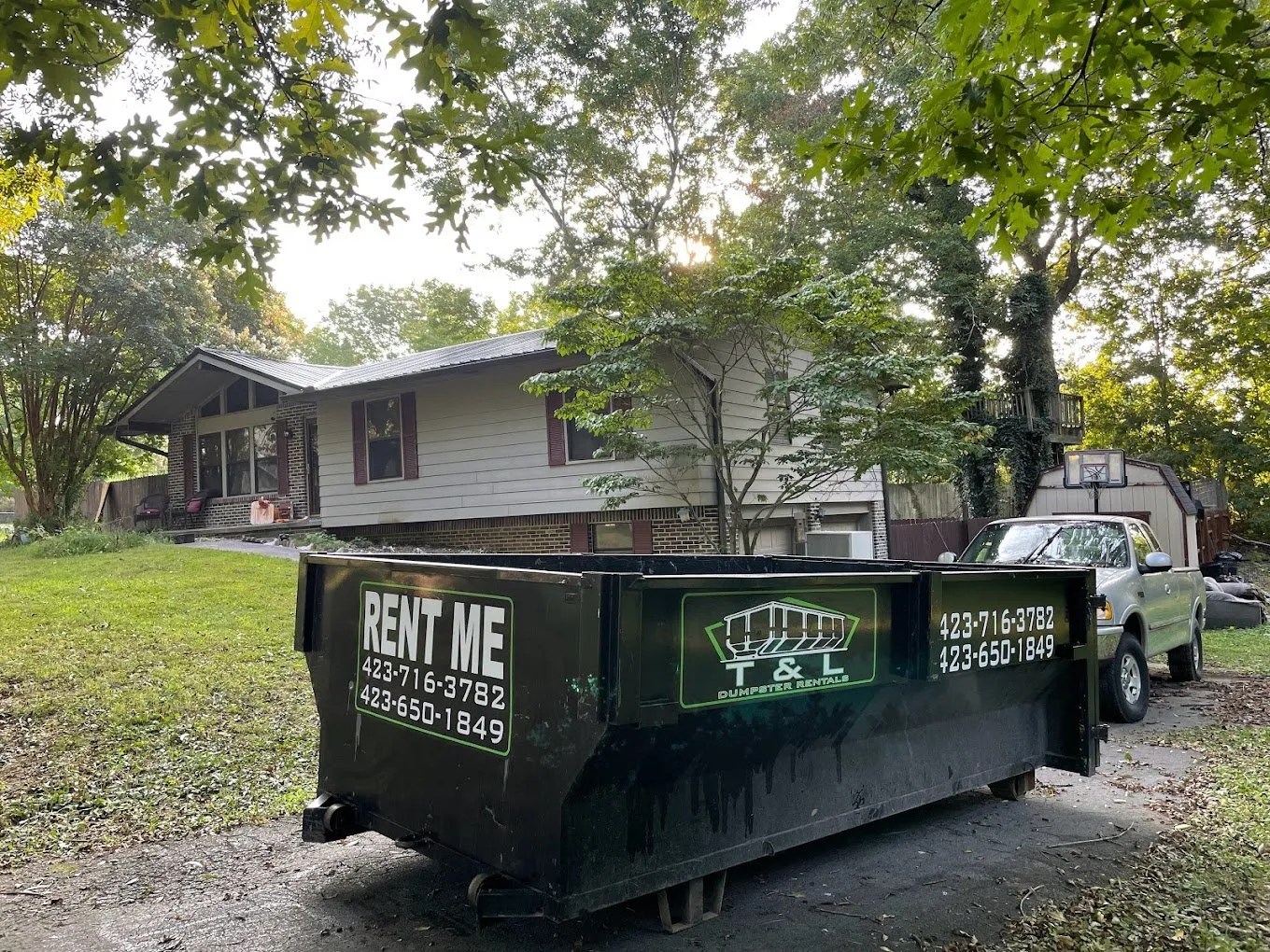 Roll Off Dumpster Rentals in Chattanooga, TN T&L