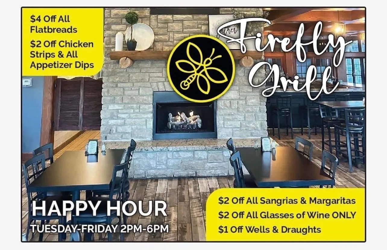 Happy Hour Firefly Grill Chesterfield, MO