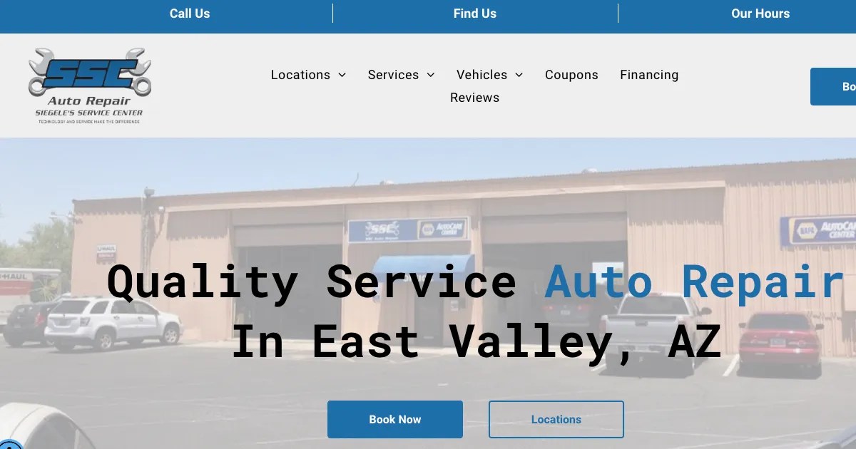 Auto Mechanic in Chandler and Gilbert, AZ | SSC Auto Repair