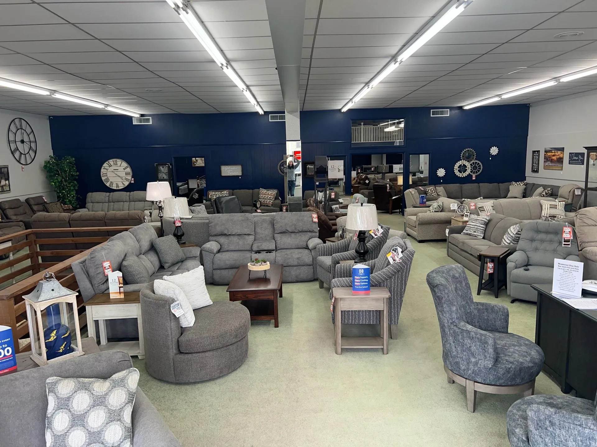 DecMart Furniture & Appliance Furniture Showroom Gallery