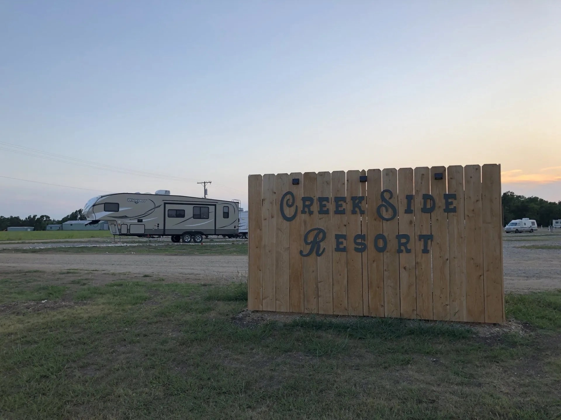 Photos of Creek Side Resort, Campground, and Cabins.