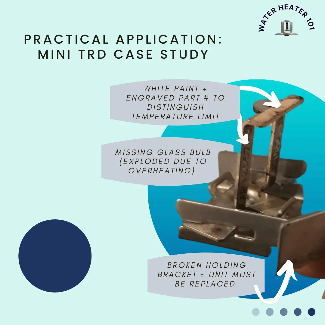 Water Heater TRD Thermal Release Device 101