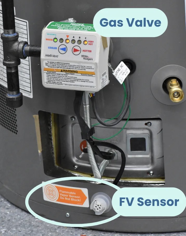 Water Heater Flammable Vapor Sensor 101