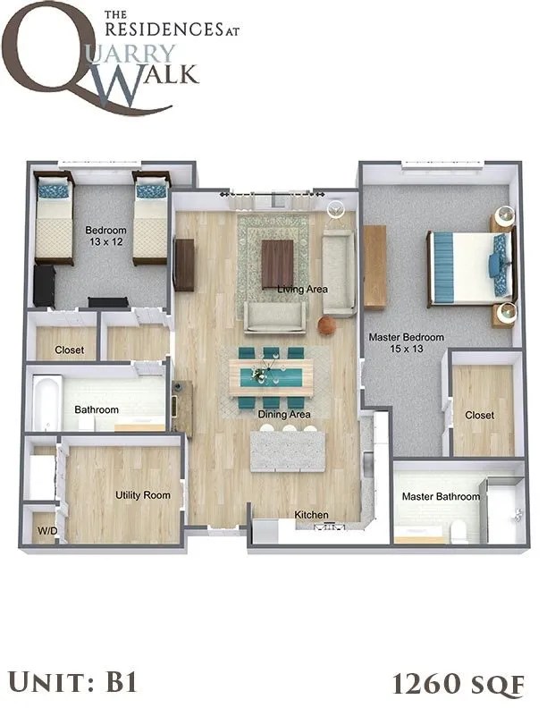 The Residences at Quarry Walk Luxury Apartments in Oxford, CT