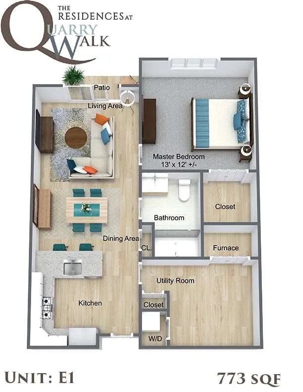 The Residences at Quarry Walk Luxury Apartments in Oxford, CT