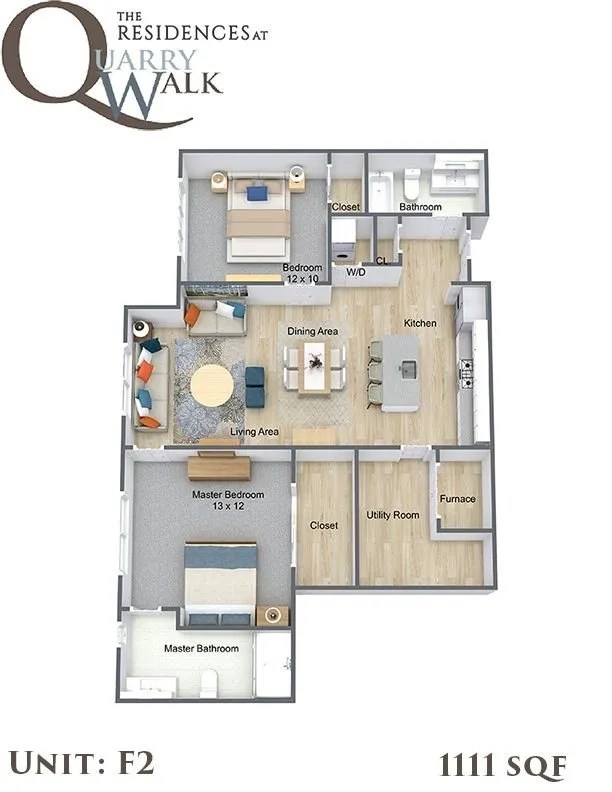 The Residences at Quarry Walk Luxury Apartments in Oxford, CT