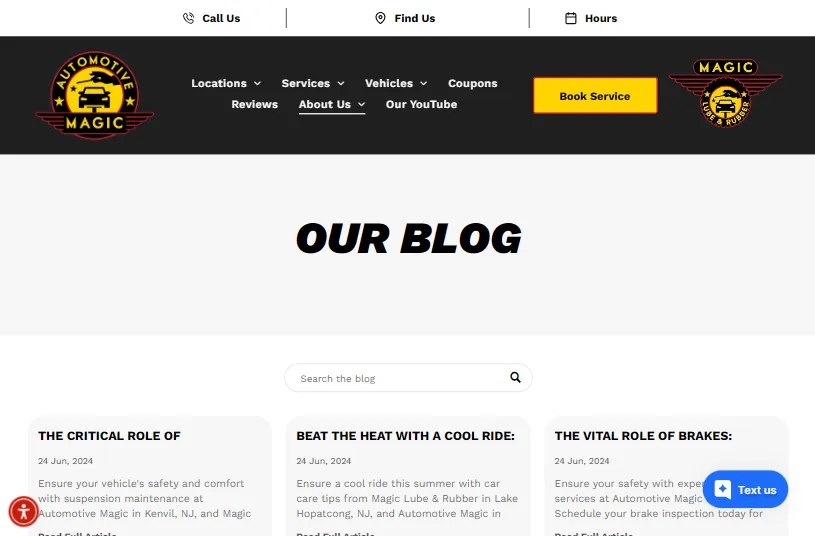 Auto Repair Tips & News Kenvil, NJ Automotive Magic