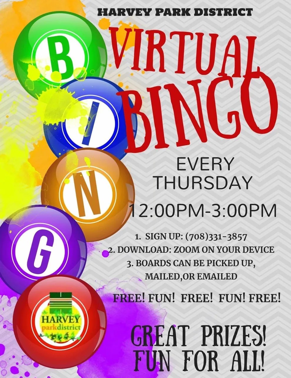 Harvey Park District Events Harvey Illinois