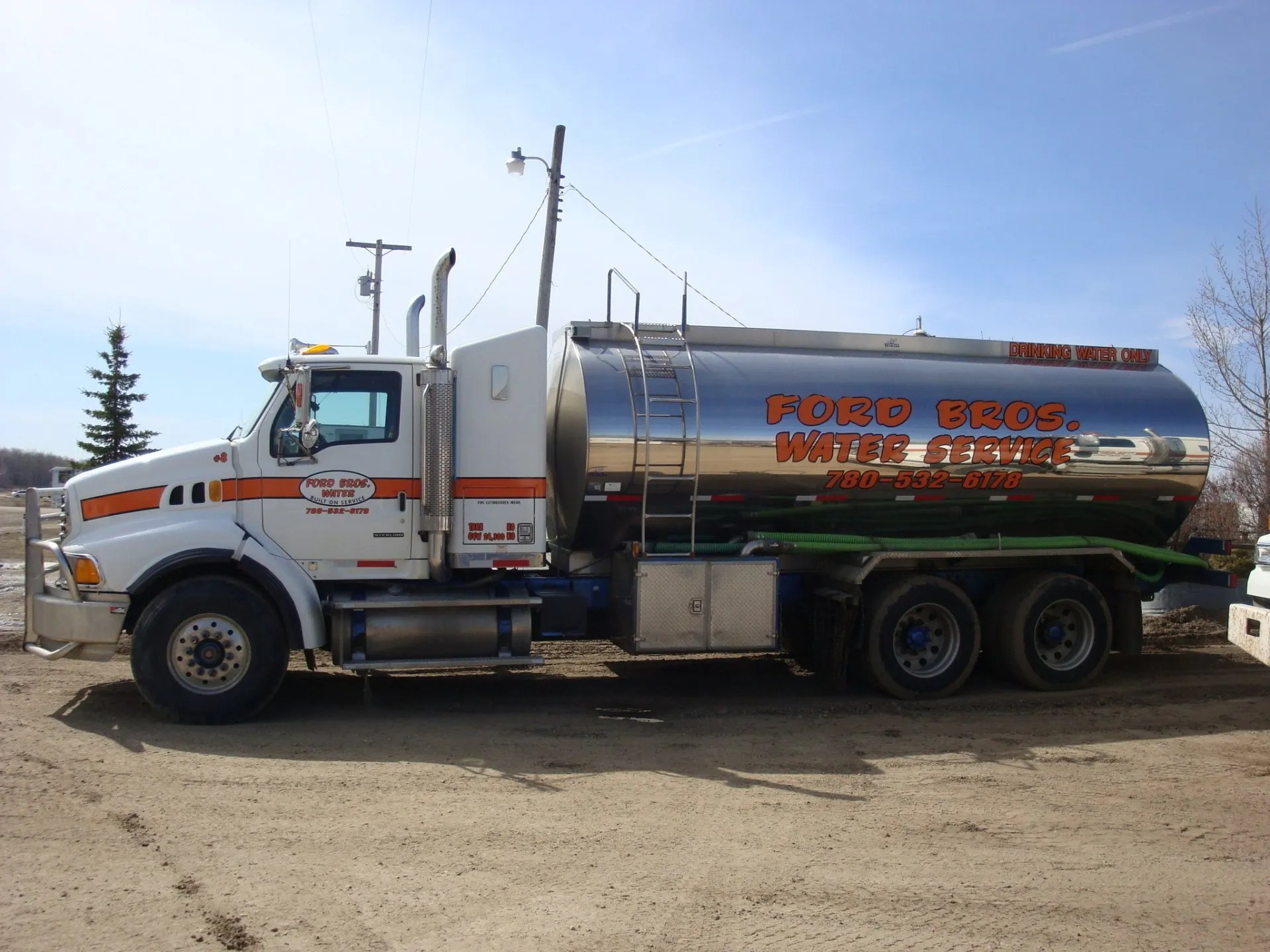 Potable Water Service in Grande Prairie, AB Ford Bros Water Service