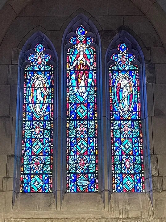 Our First Stained Glass Windo