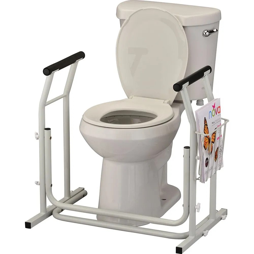 Bathroom Safety Equipment raised toilet seats and folding commodes