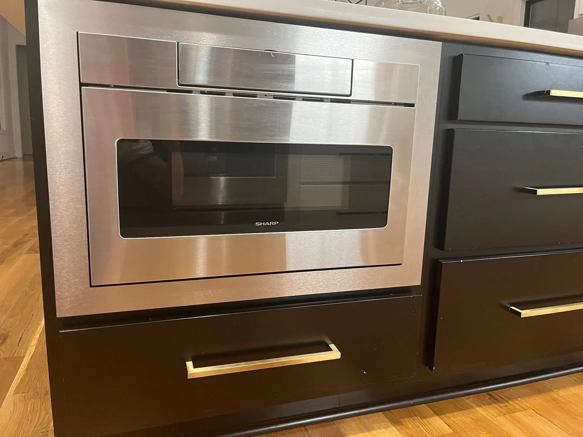 Custom Microwave Trim Kit